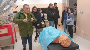 Une visite scientifique sur le terrain pendant le week-end