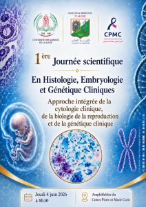 The Laboratory of Cytology, Histology, Embryology, and Genetics at the Pierre and Marie Curie Specialized Public Hospital, in collaboration with the Faculty of Medicine at the University of Health Sciences “Mujahid Dr. Youssef Al-Khatib,” is organizing a scientific symposium