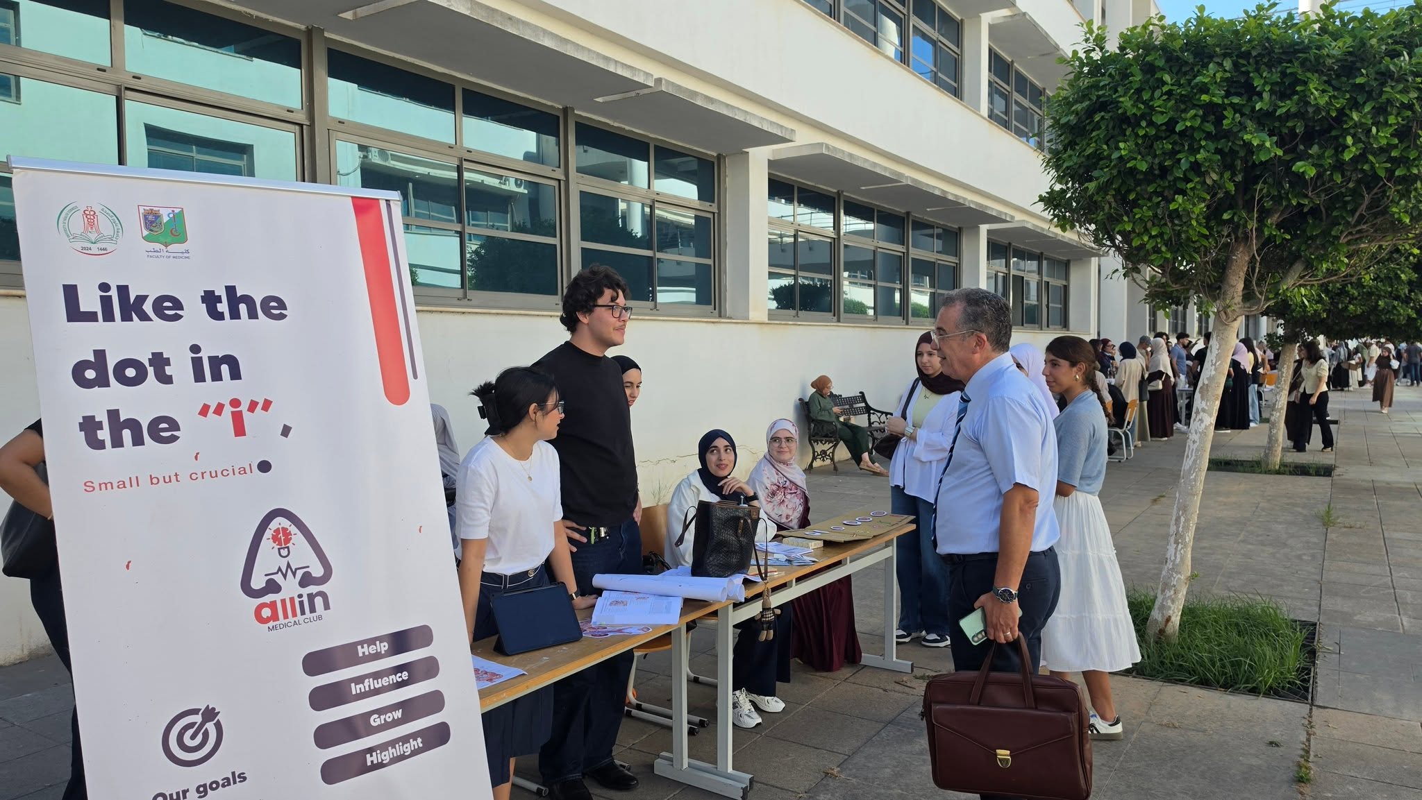 The Scientific Clubs at the University of Health Sciences organise a welcome and orientation day for new students